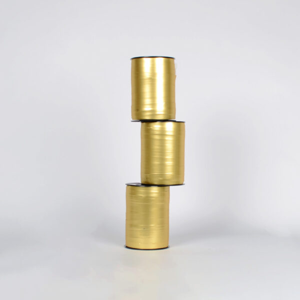 Presentband Matt Metallic - Guld 3-pack