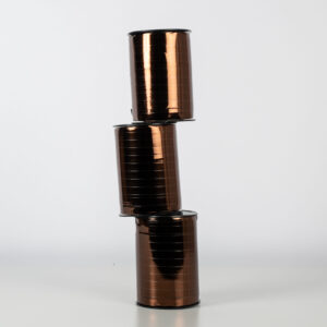 Presentband Metallic - Choklad 3-pack - Bild 1