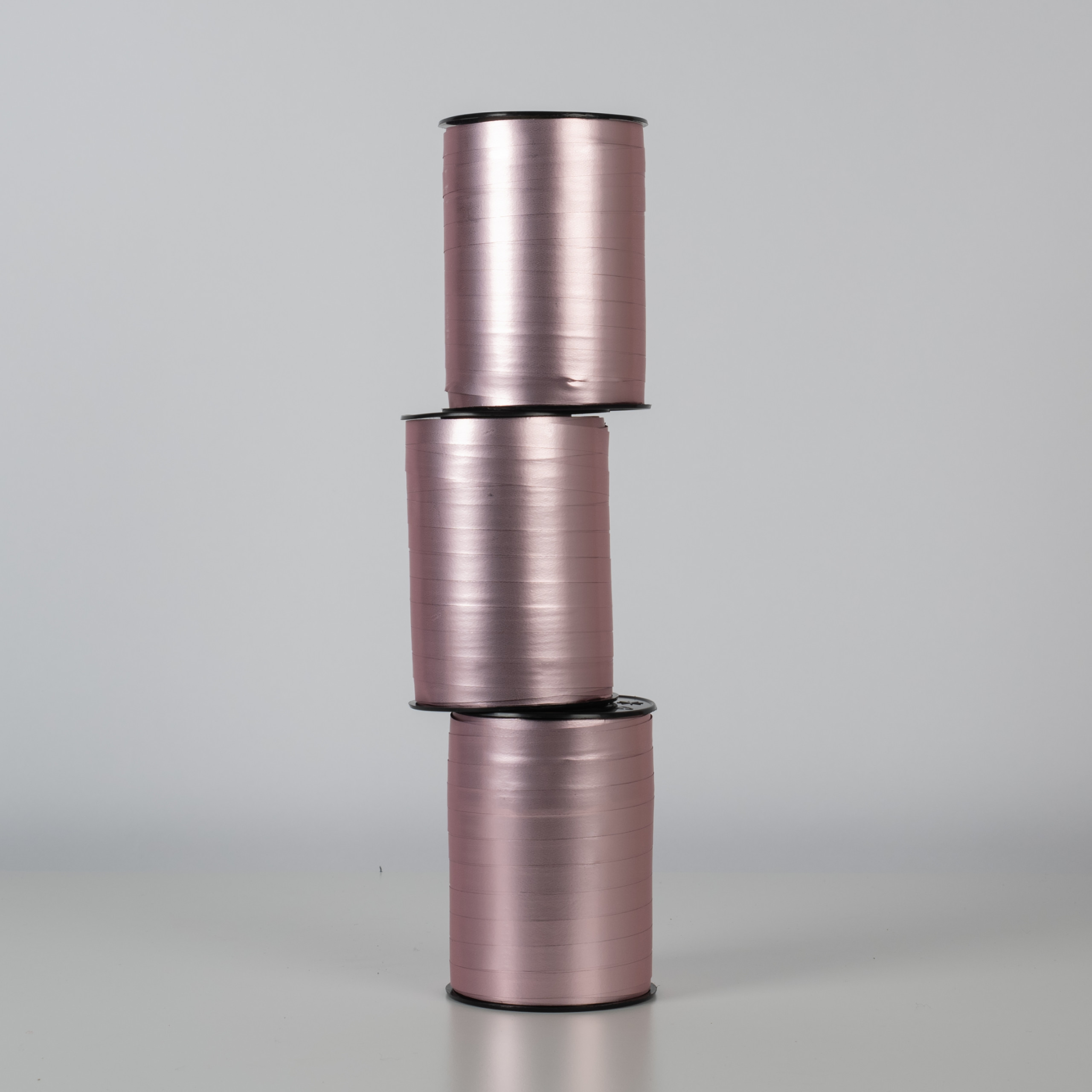 Presentband Matt Metallic - Gammelrosa 3-pack - Bild 1