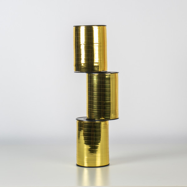 Presentband Metallic - Guld 3-pack