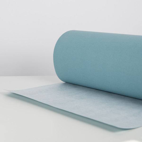 Presentpapper - Turkos ribbat