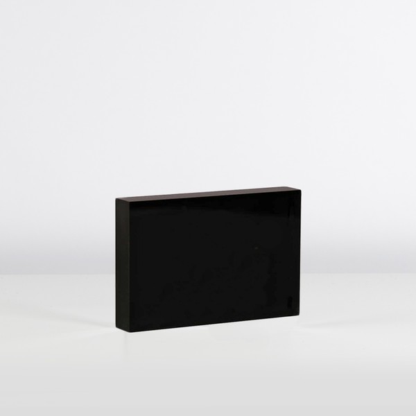 Akrylblock m. vinyl - Svart A6