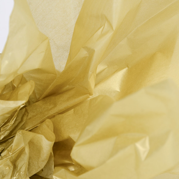 Silkespapper - Guld, bunt ca 500 ark