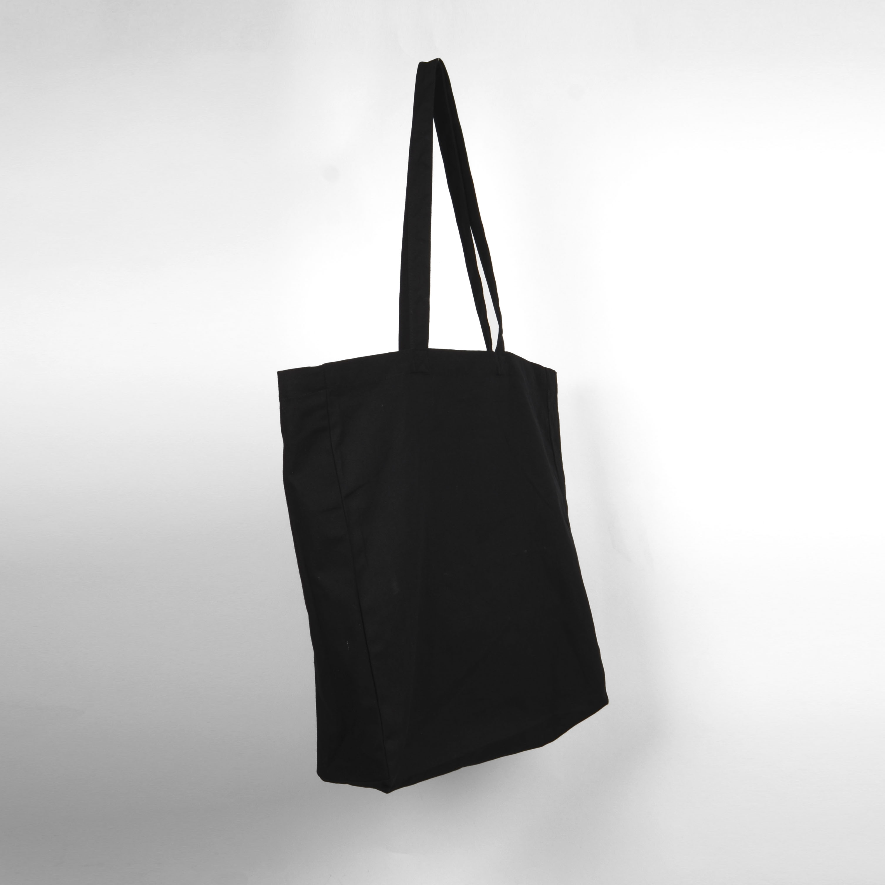 Tote bag i bomull - Svart - Bild 2