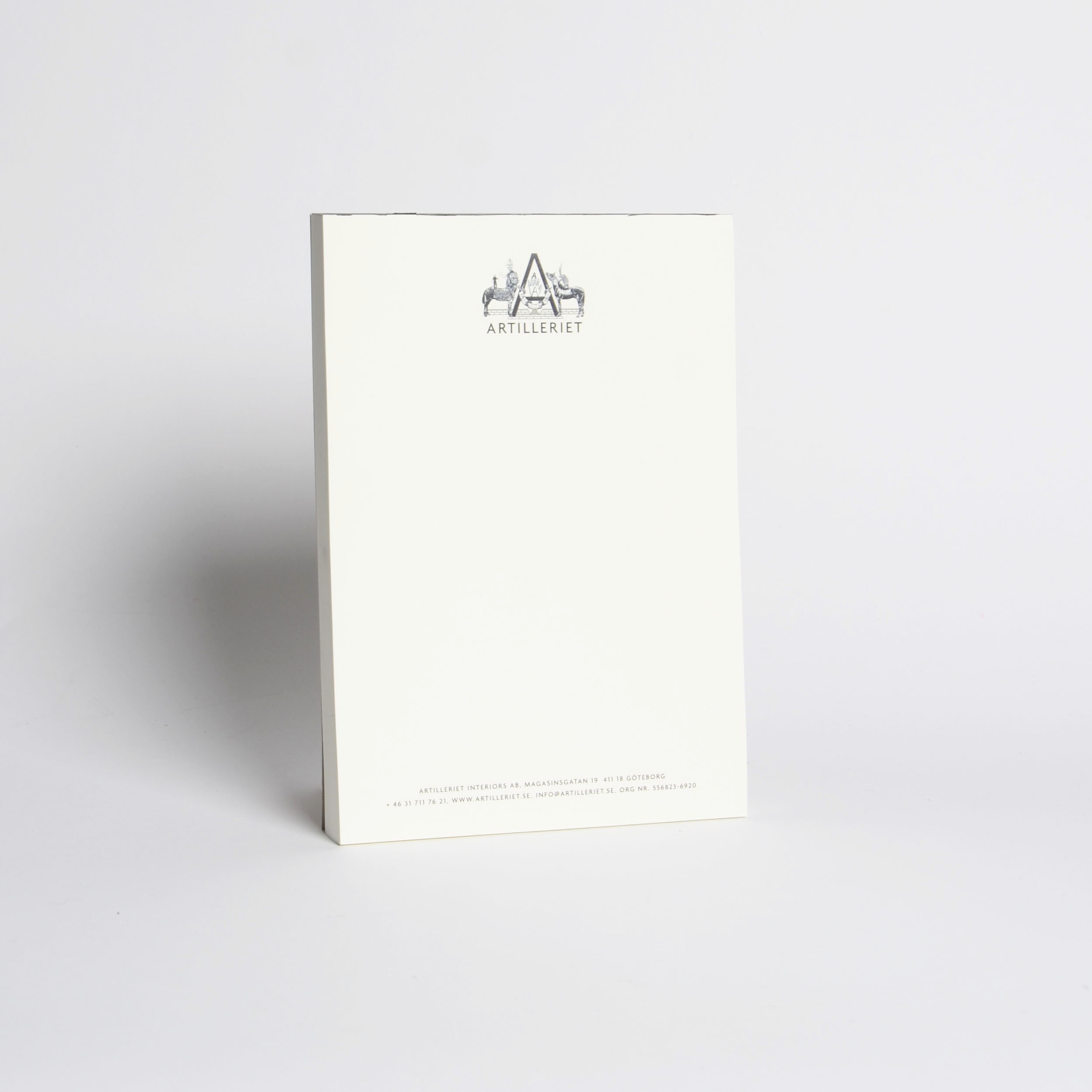 Anteckningsblock m. limmad rygg - Bild 1
