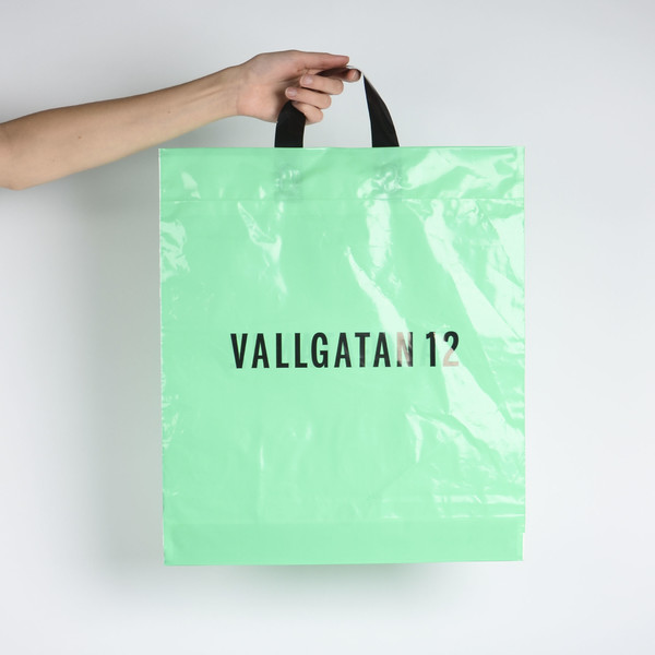 Plastpåse m. eget tryck