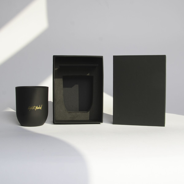 Doftljus m. exklusiv box - Svart