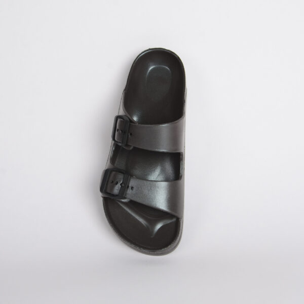 Gummitofflor - Brun / Svart
