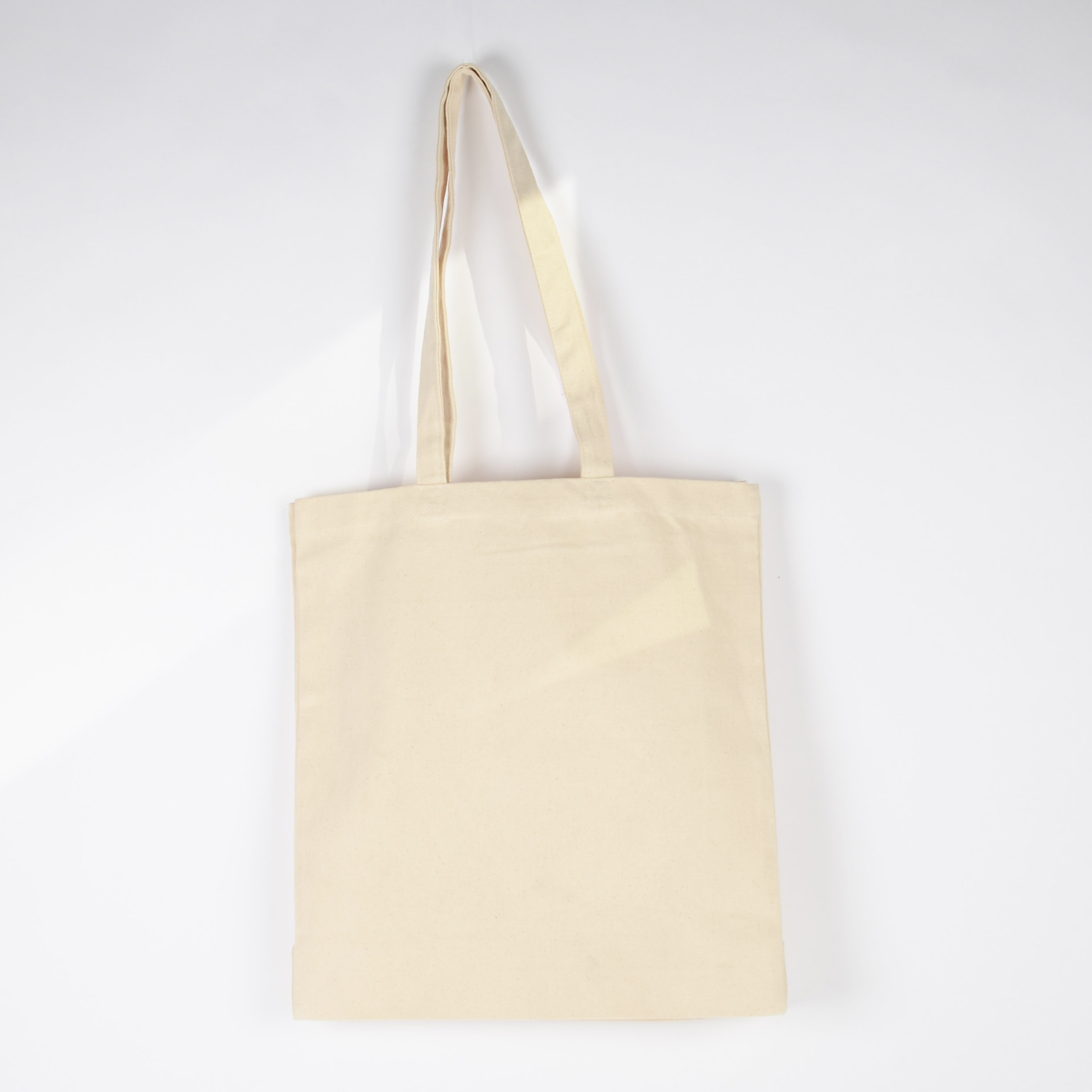 Tote bag i bomull m. botten - Bild 3