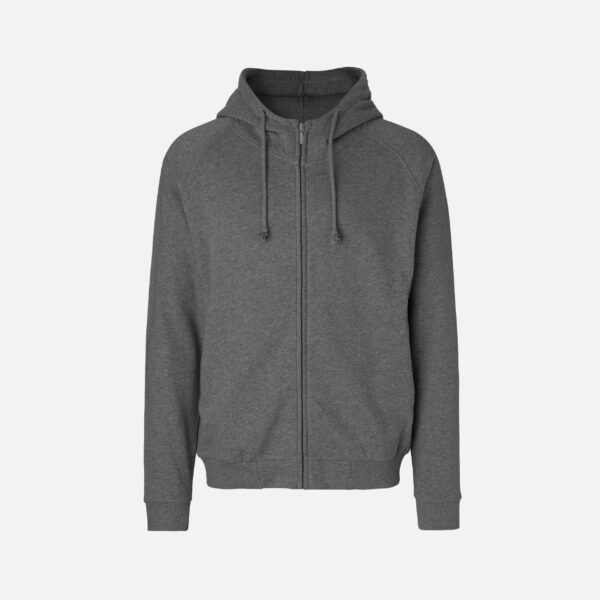 Unisex Hoodie With Hidden Zip