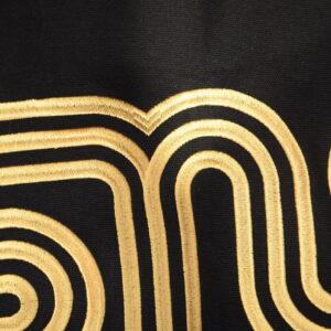 Canvas bag med guld brodyr - Bild 2
