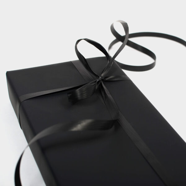 Presentpapper - Svart matt exklusivt 36cm
