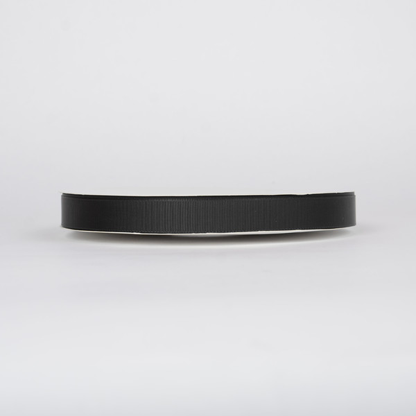 Gros grain band - Svart 19 mm