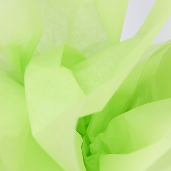 Silkespapper - Lime, bunt ca 500 ark