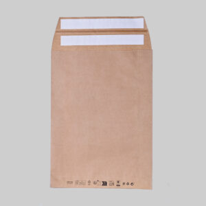 E-handelspåse Papper, V-botten T/R - Medium (400st/fp) - Bild 1