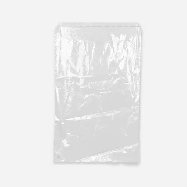 Plastpåse med limflik